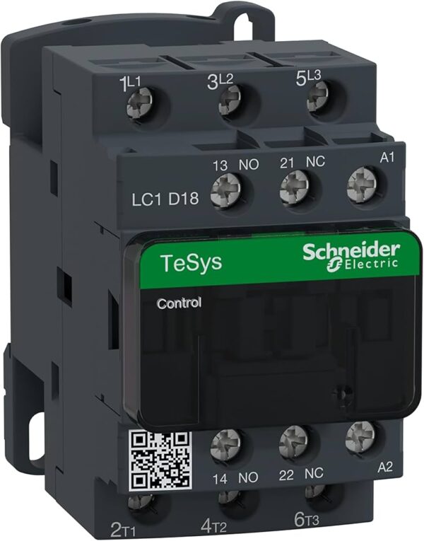 Power Contactors - Deca Model (3 Pole AC & DC Control) LC1D18